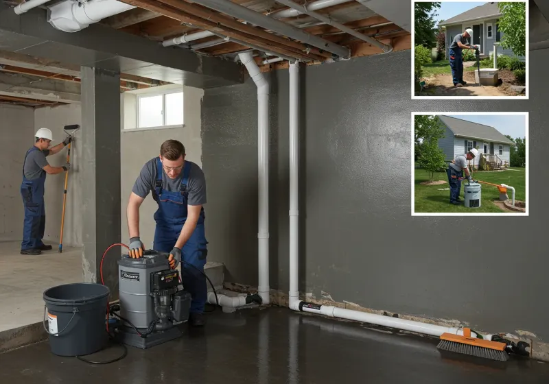 Basement Waterproofing and Flood Prevention process in Lineville, AL